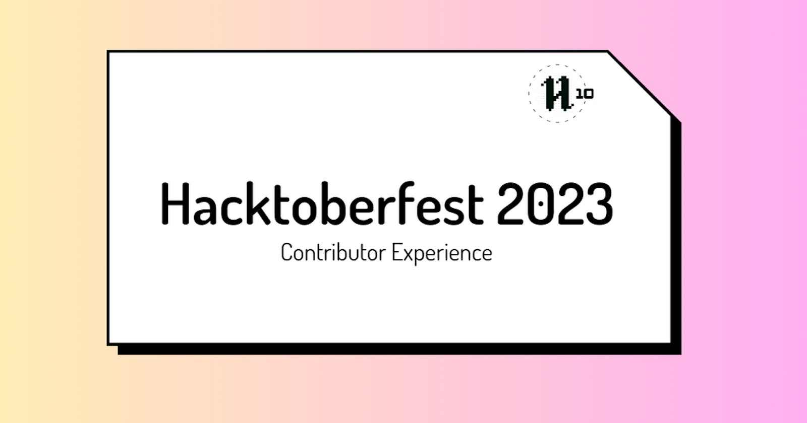 Hacktoberfest contributor on a11y issues