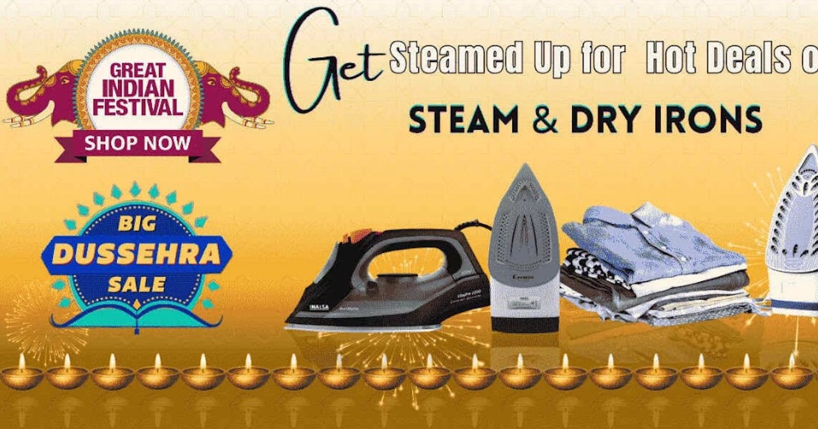 5 Best Unbeatable Steam & Dry Iron Deals: Say Goodbye to Creases!