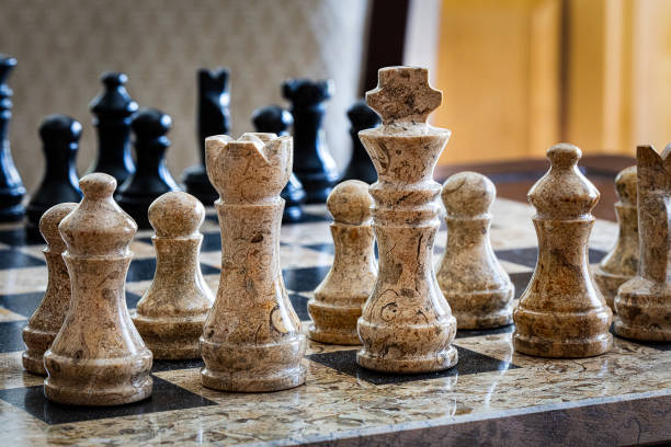 The Charm and Elegance of Marble Chess Sets: A Masterpiece Unveiled