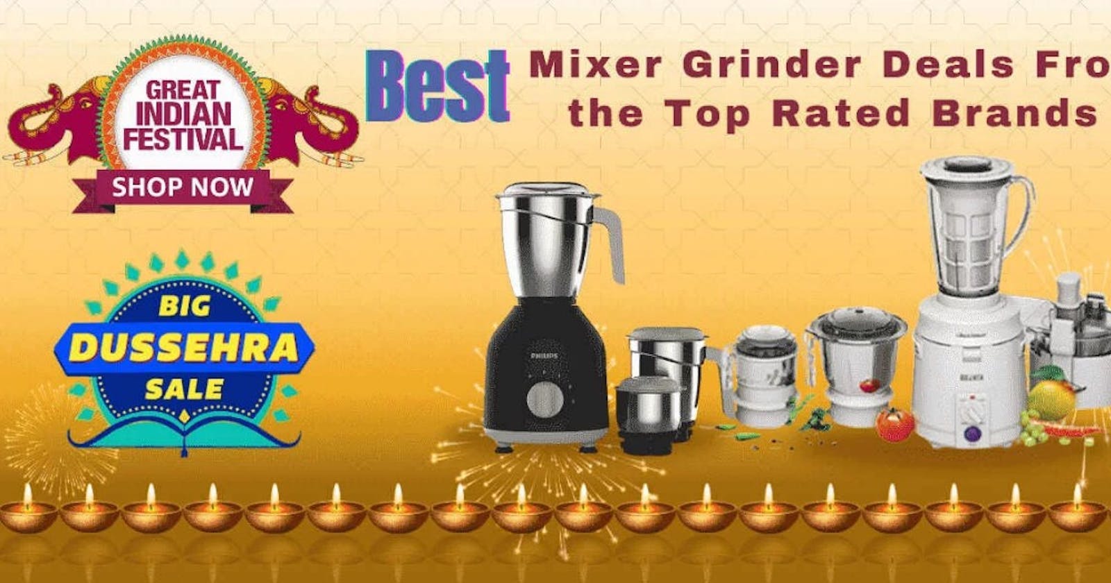 Best Mixer Grinder in India 2023: Grind Everything With the Mixer Grinder