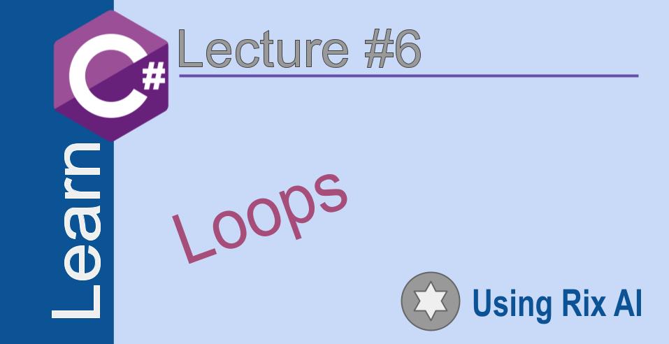 C# Loops