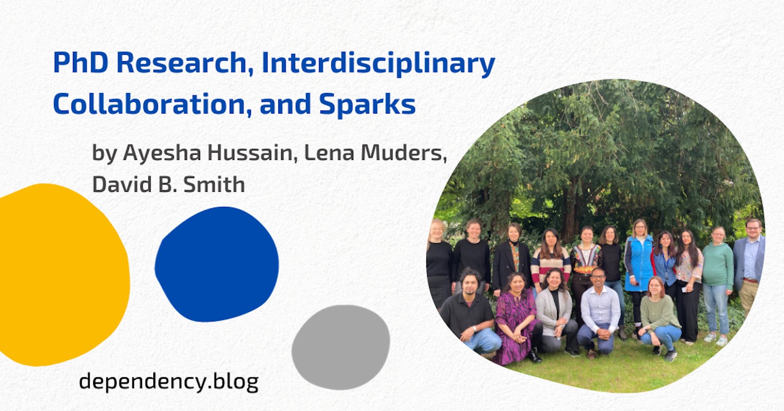 PhD Research, Interdisciplinary Collaboration, and Sparks