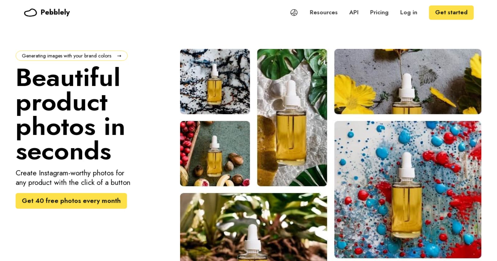 Pebblely: Create Beautiful Product Photos in Seconds