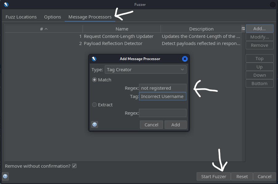 Use Regex to flag the correct username