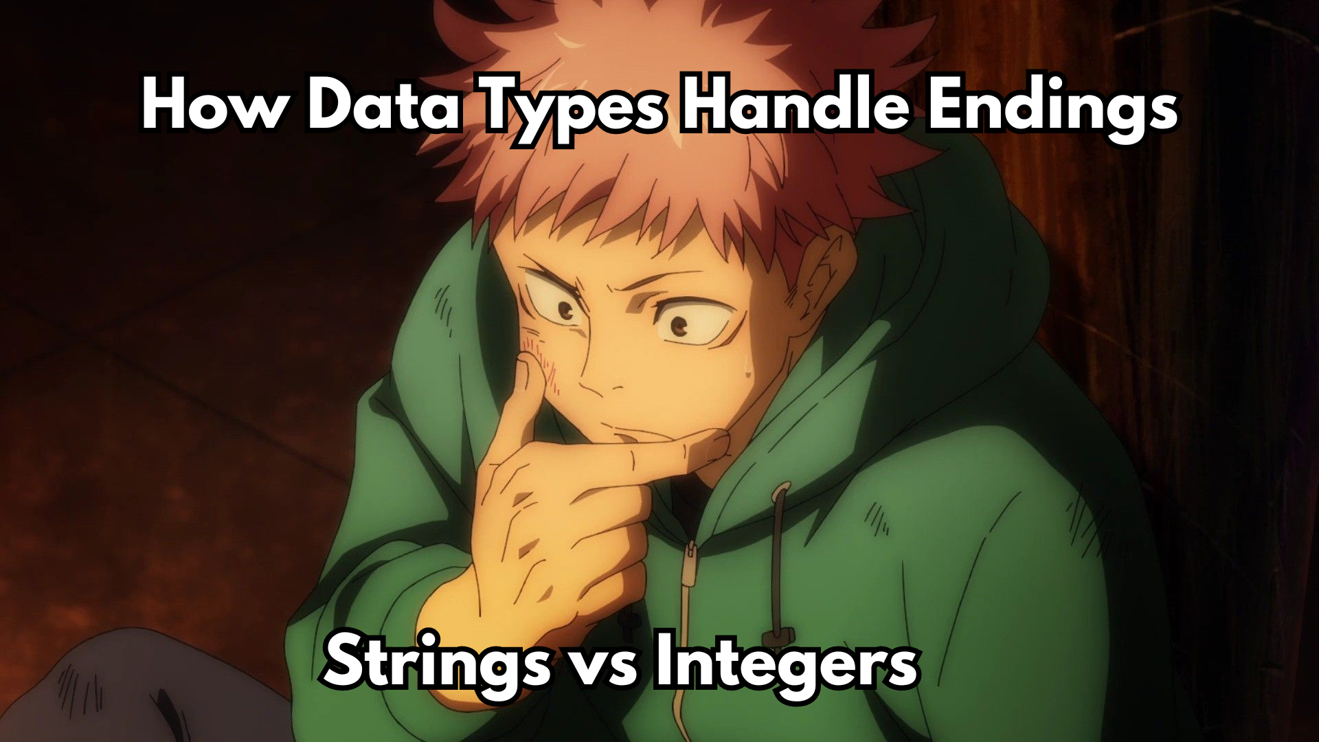 How Data Types Handle Endings: Strings vs Integers