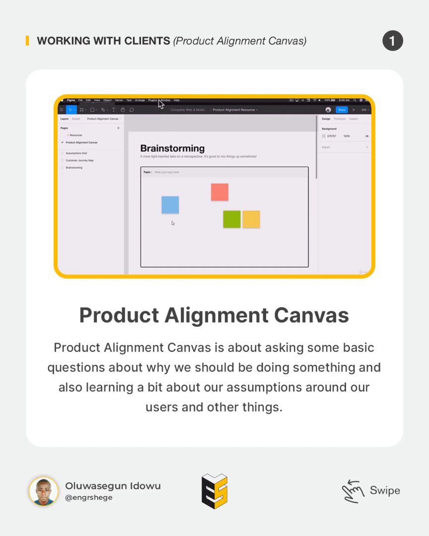1. Product Alignment Canvas