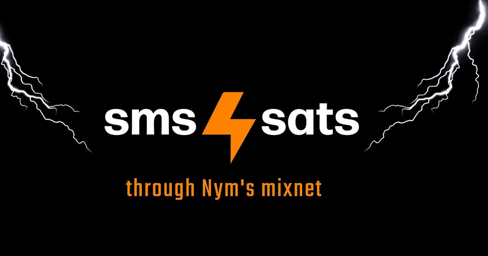 Access to sms4sats.com through Nym’s mixnet