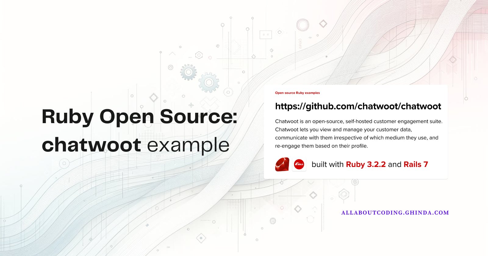 Ruby Open Source: chatwoot
