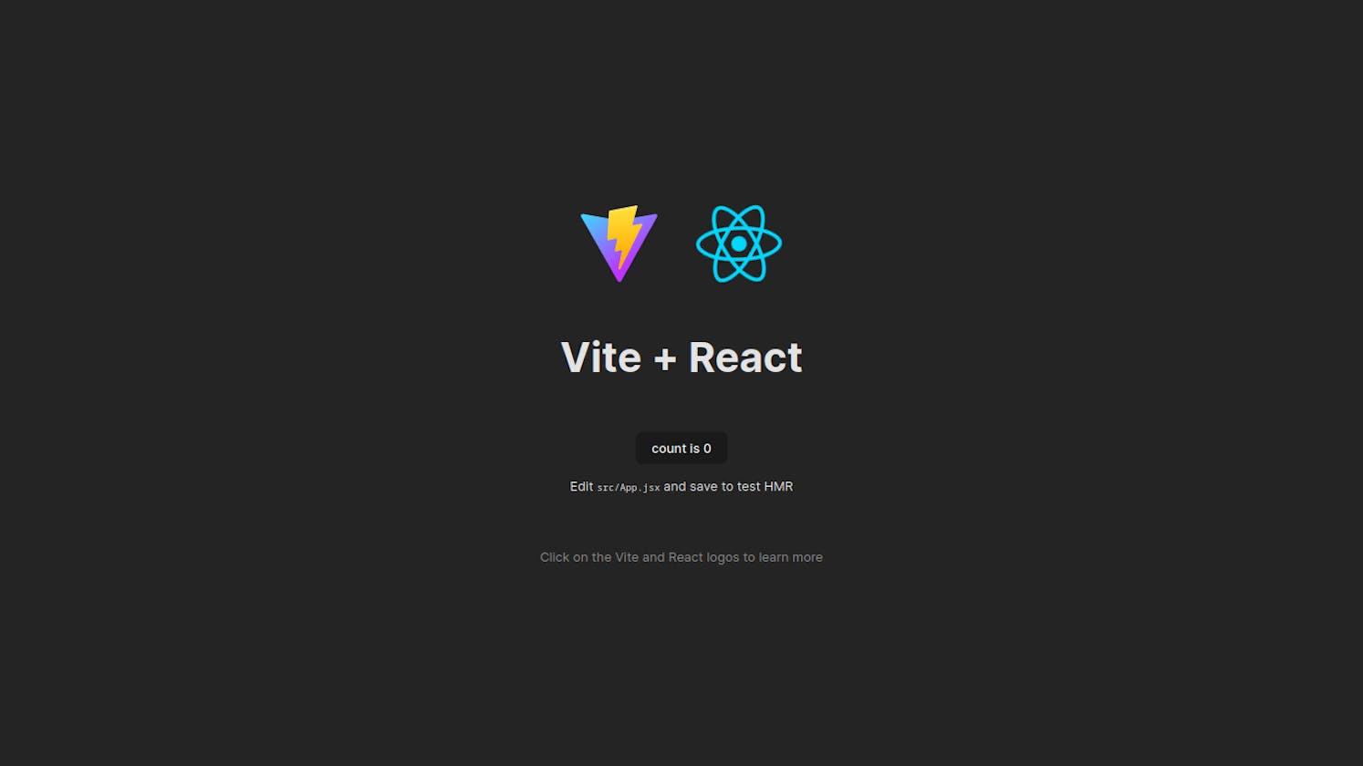 Bootstrap a React Project using Vite and Yarn