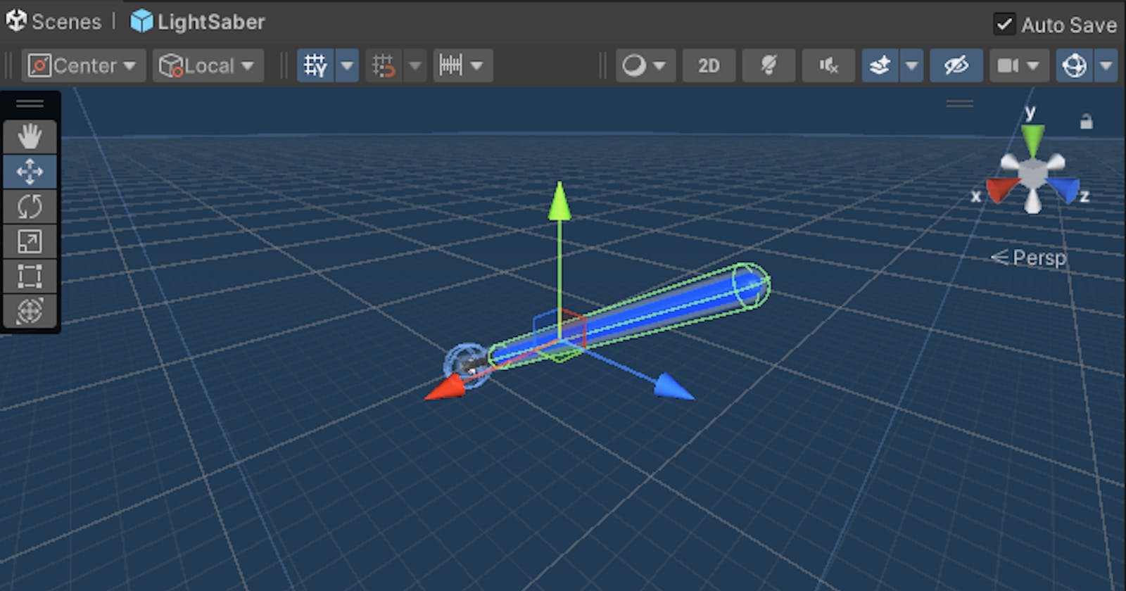 #6 Creating Lightsaber Blade On/Off Mechanism in Unity
