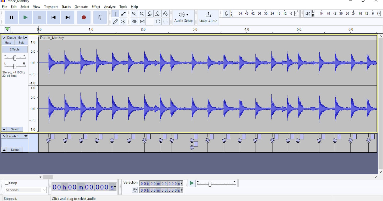 #16 Sonic Synchronization: Harnessing Audacity for Beat Timestamps
