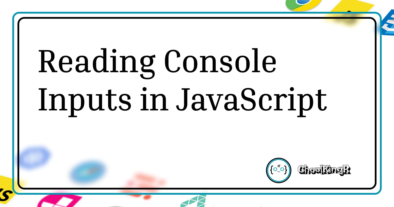 Reading Console Inputs in JavaScript