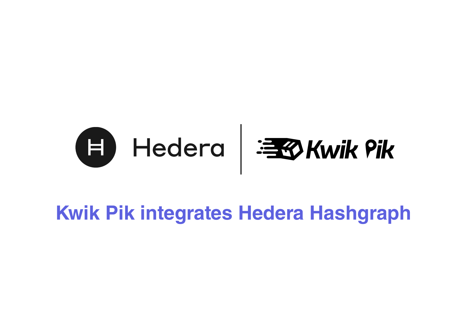 Kwikpik Integrates Hedera DLT for Efficient Goods in Transit Handling and Payment Tracking