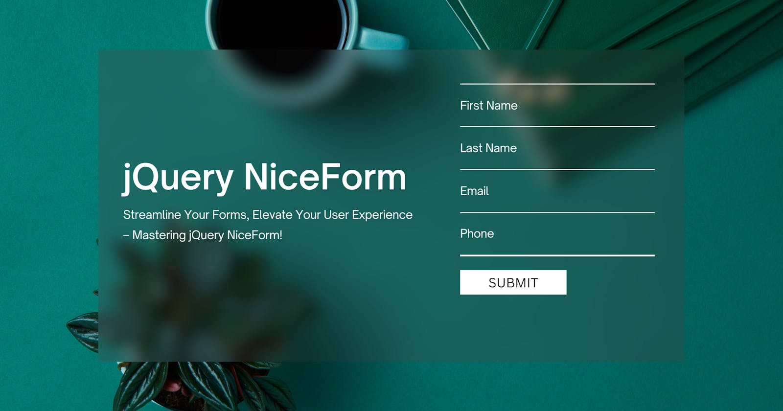Enhancing Web Forms with jQuery NiceForm Plugin