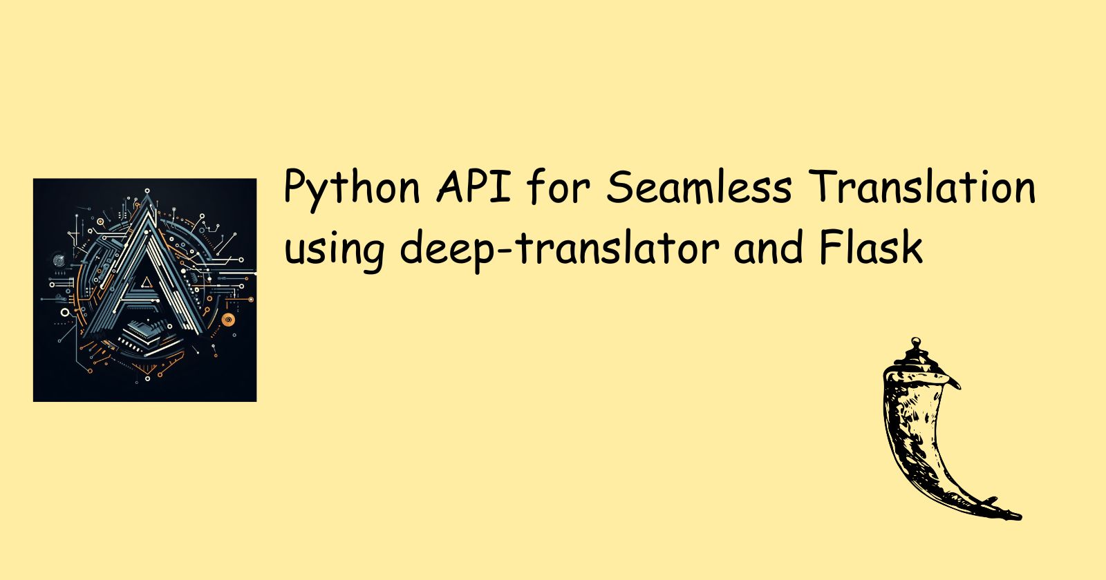 Python API For Seamless Translation Using Deep-translator And Flask