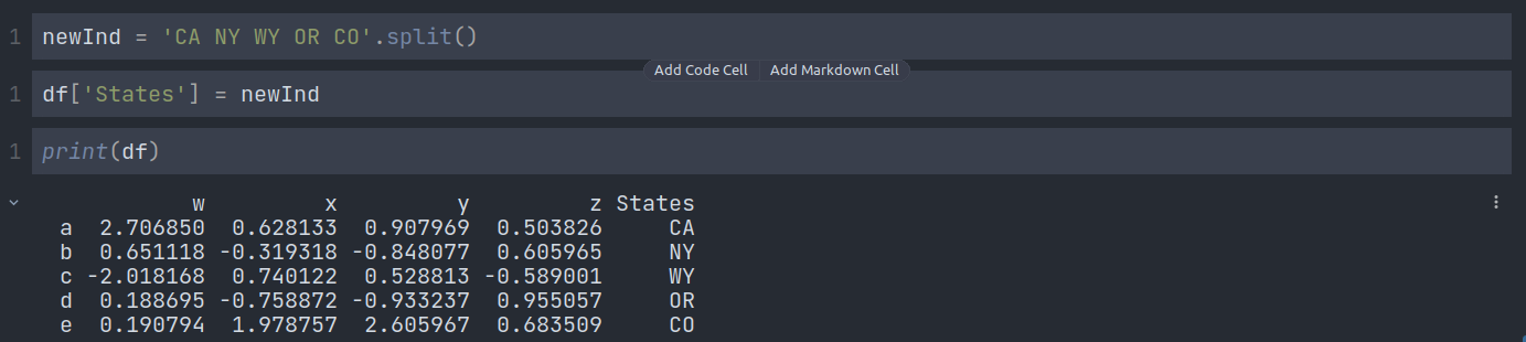 Python Pandas