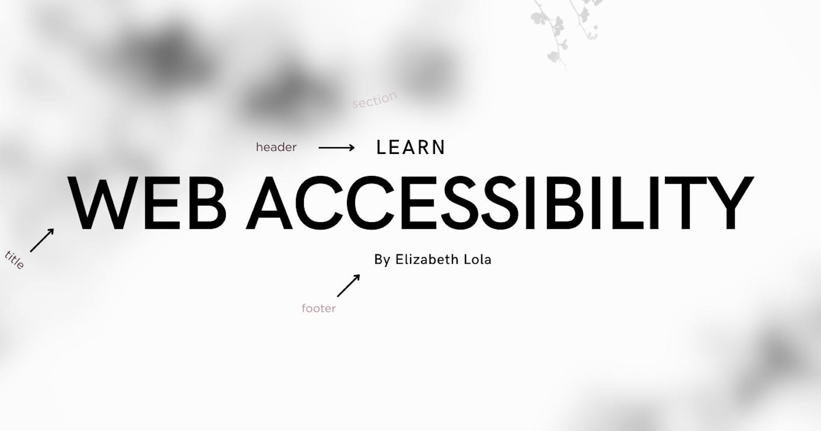 A beginner's guide to building an accessible website