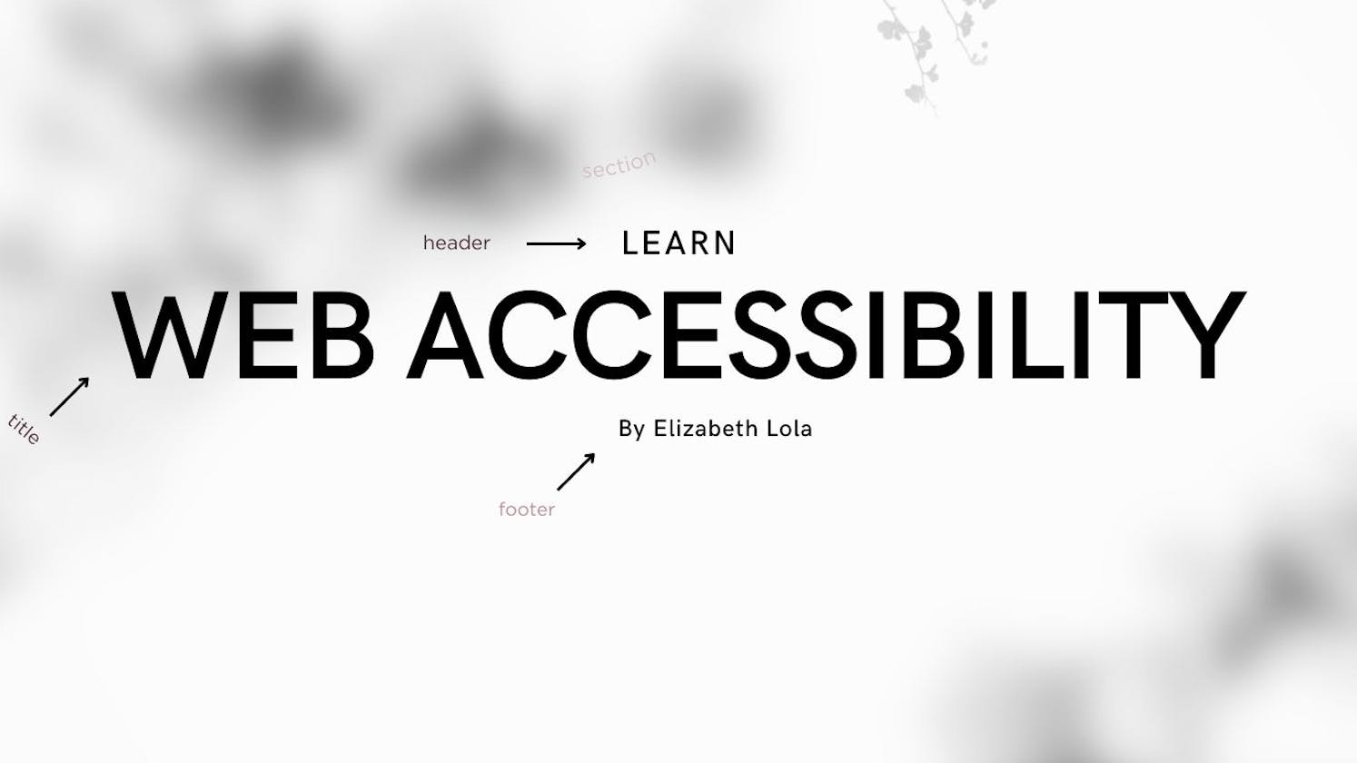 How I test a website for accessibility