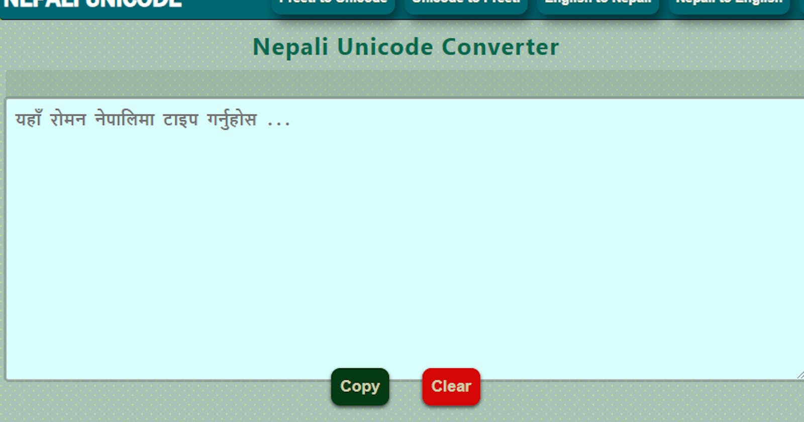 Unlocking the Script: Navigating the World of Nepali Text with Unicode Converter Tools