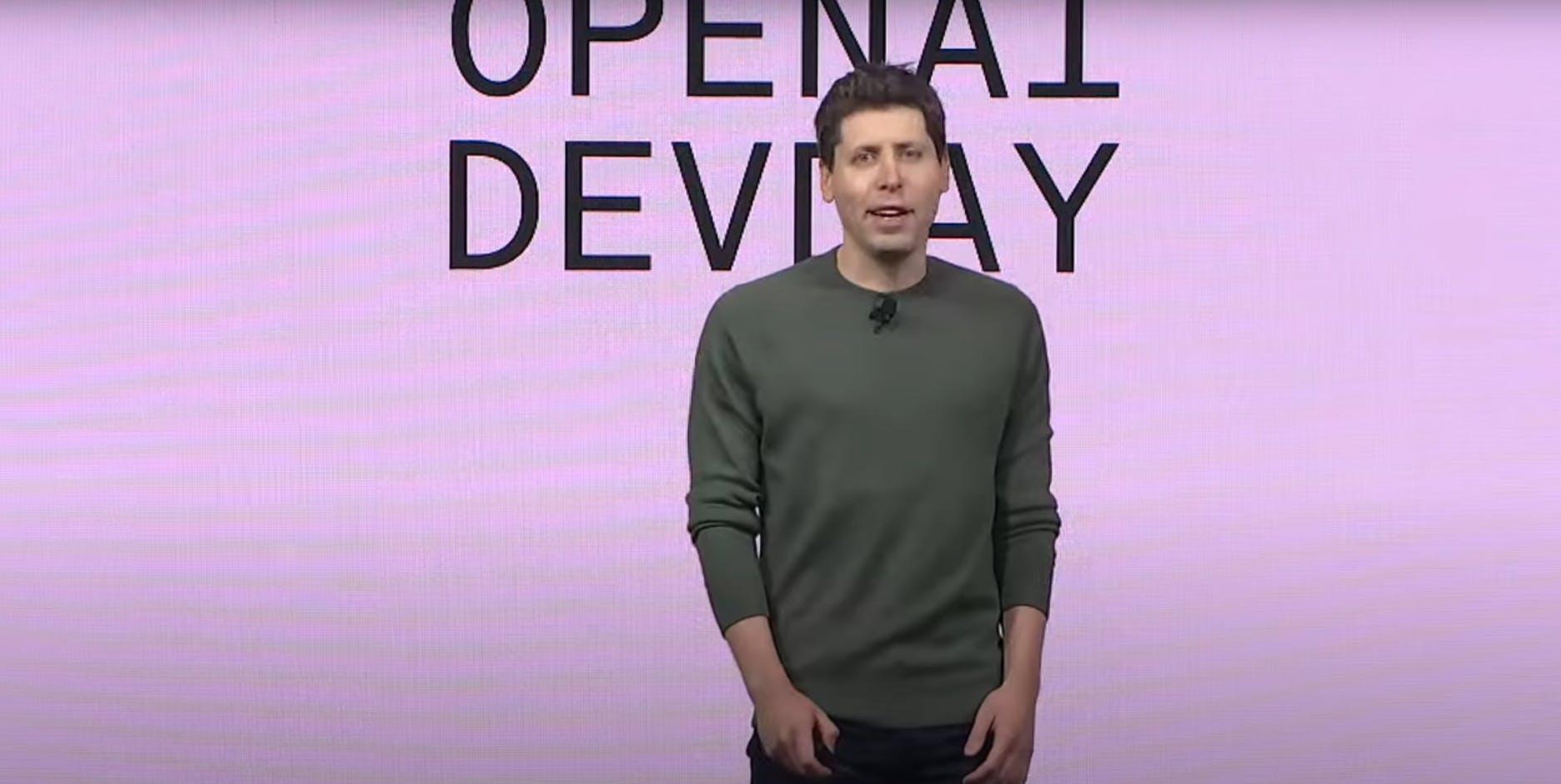 Youtube: OpenAI DevDay, Opening Keynote