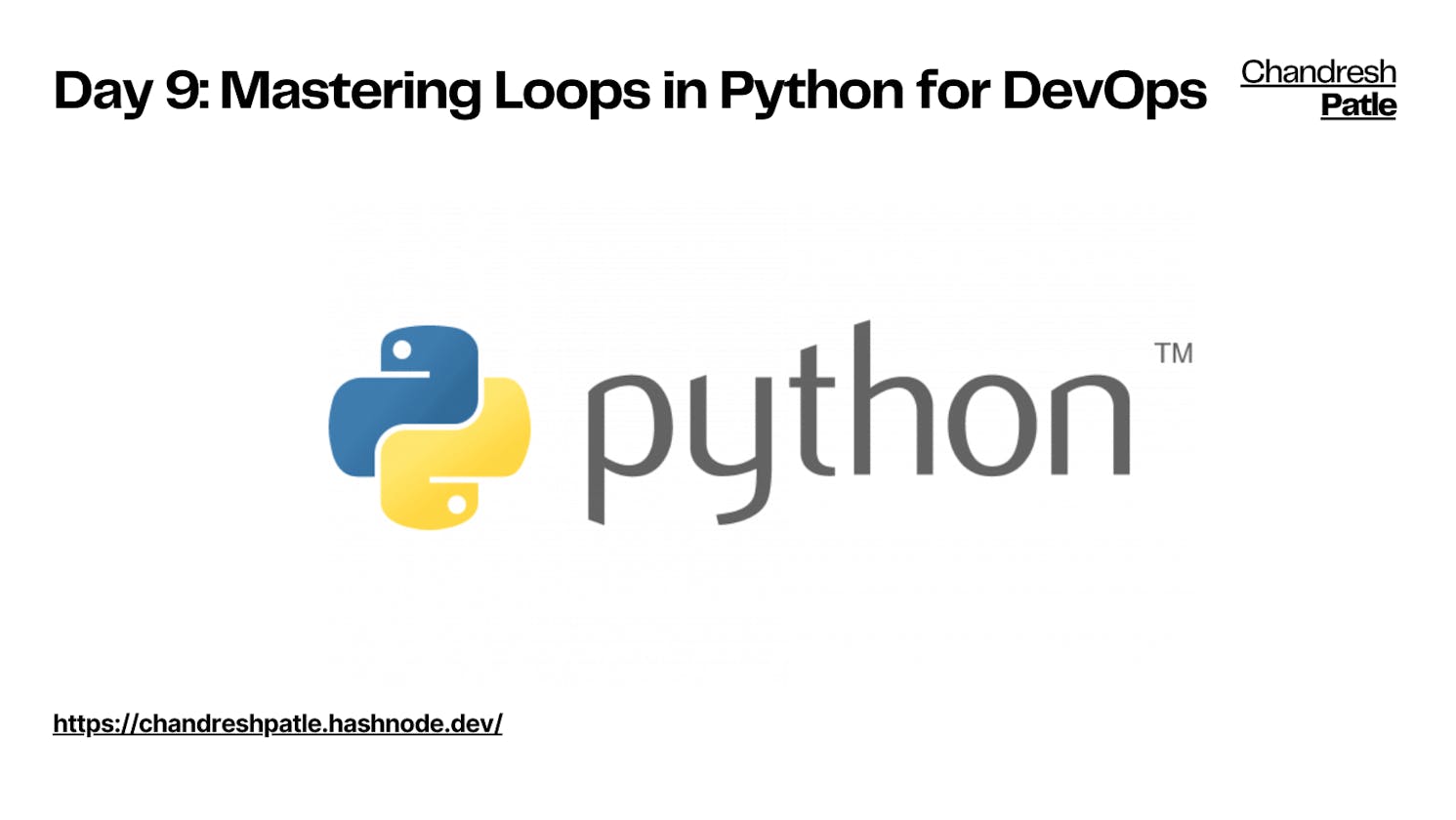 Day 9: Mastering Loops in Python for DevOps