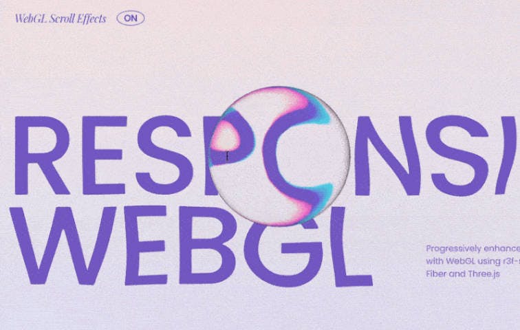 Progressively enhanced WebGL and Lens Refraction
