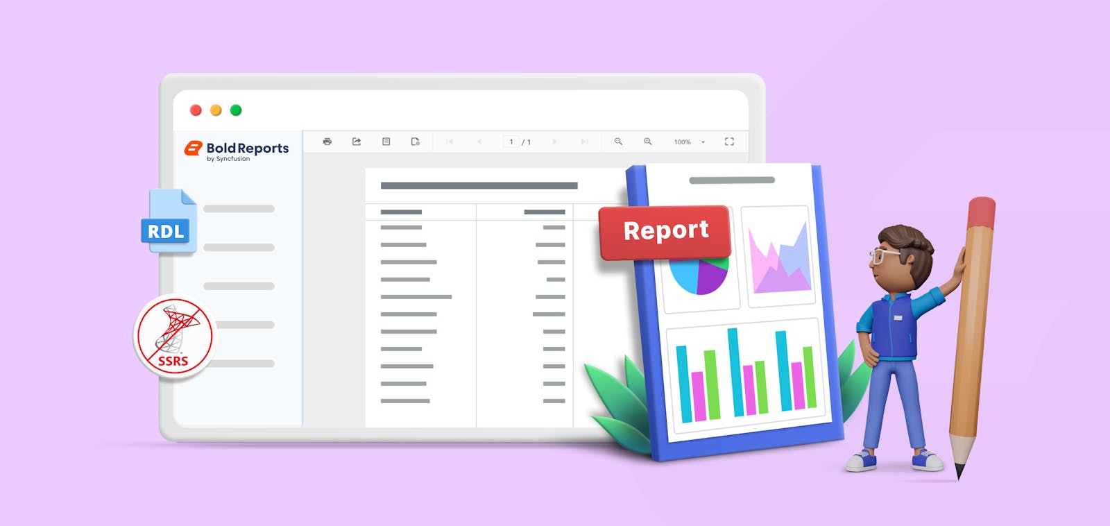 Using RDL Reports with Bold Reports Instead of SSRS