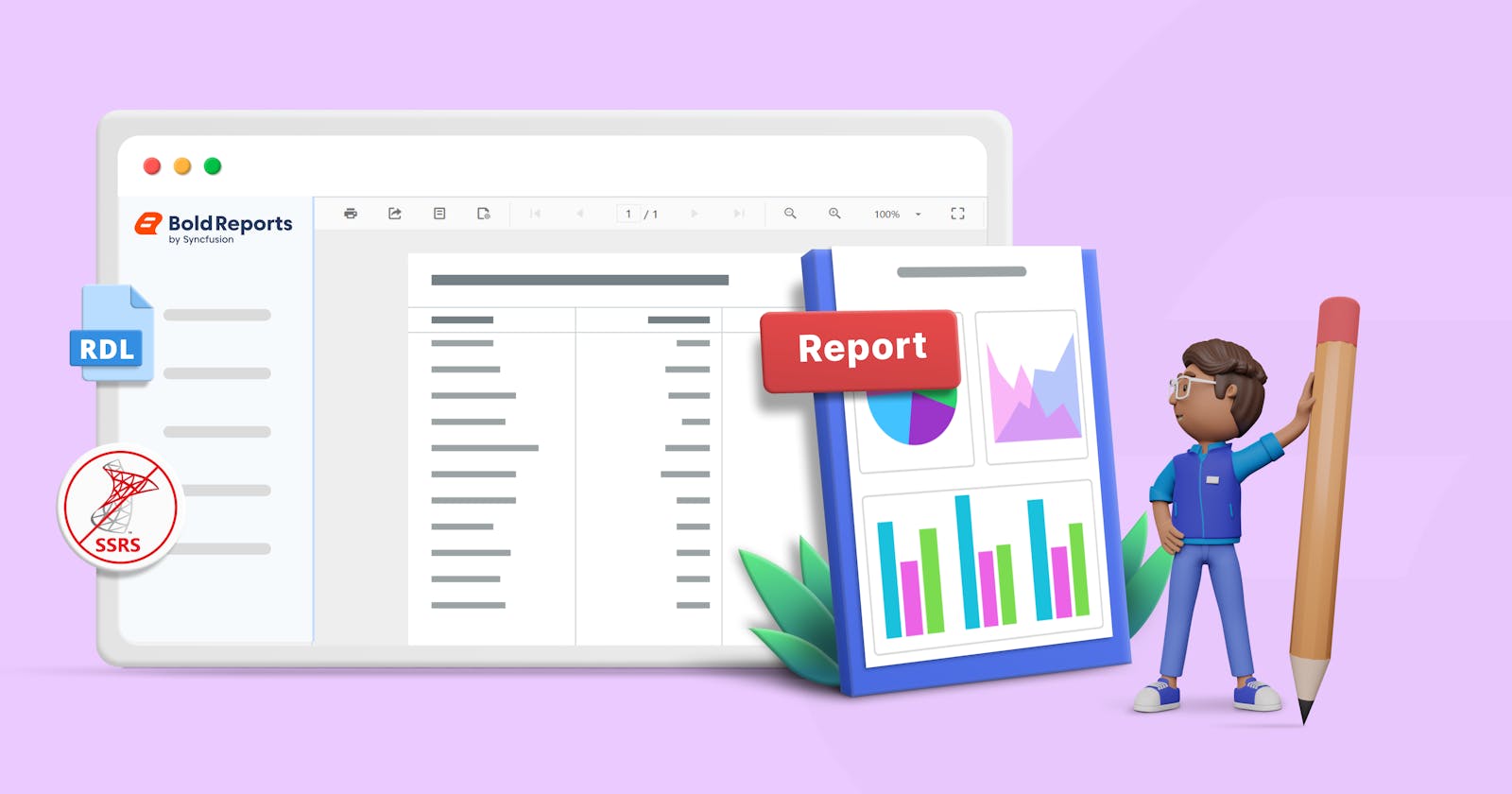 Using RDL Reports with Bold Reports Instead of SSRS