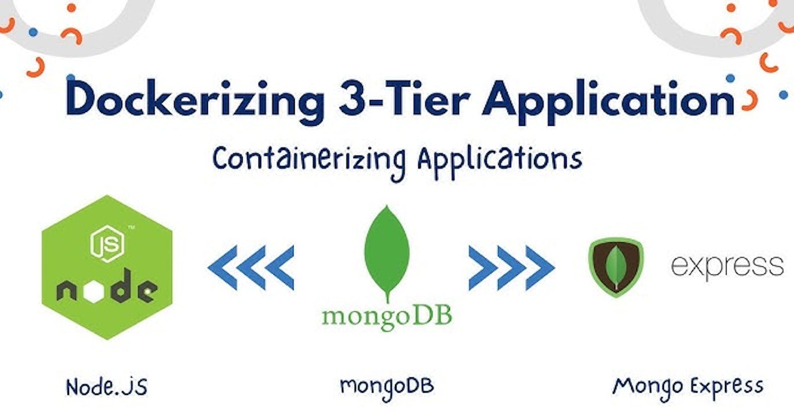 Deploying 3-Tier Application on Docker | Containerizing NodeJs, Mongo Express, MongoDB