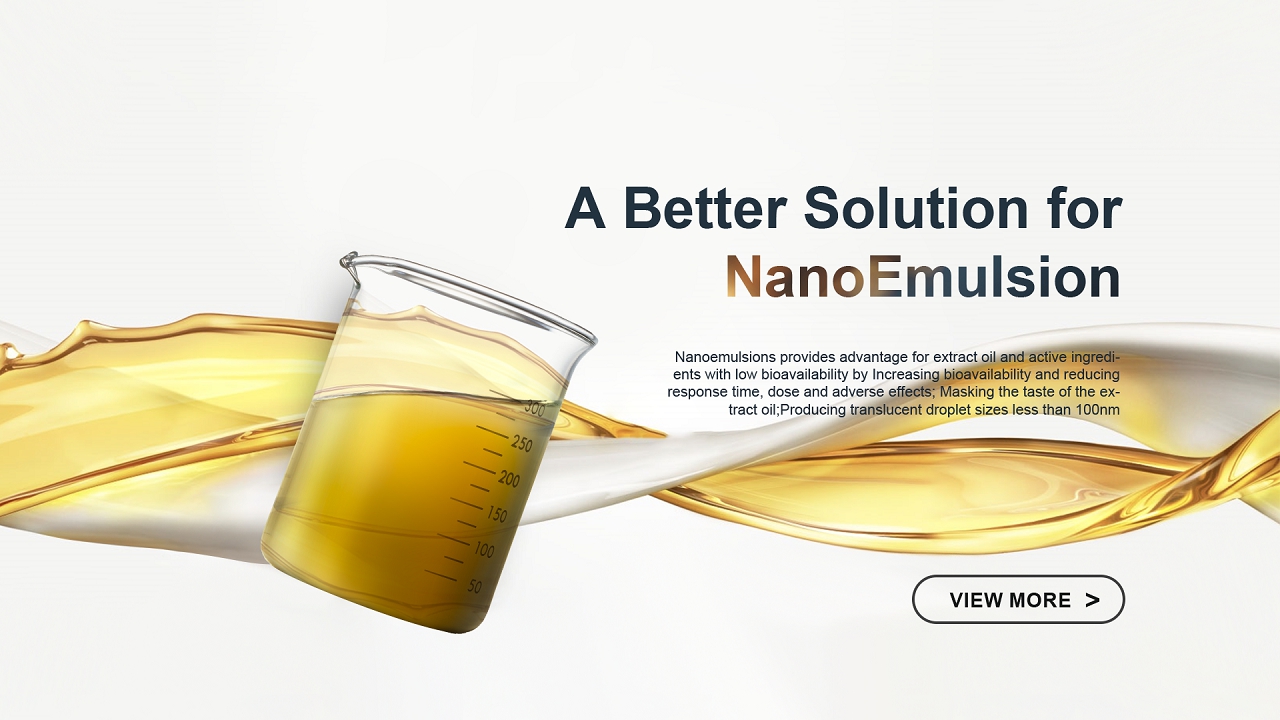 Application of High-Pressure Microfluidic Homogenizers to prepare Micro and Nanoemulsions