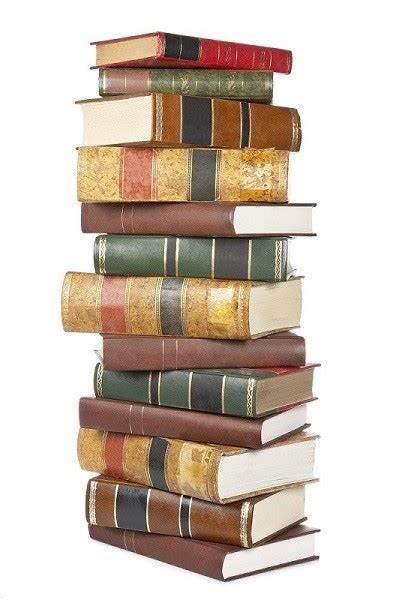 A stack of books explaining how stacks are in the real world.
