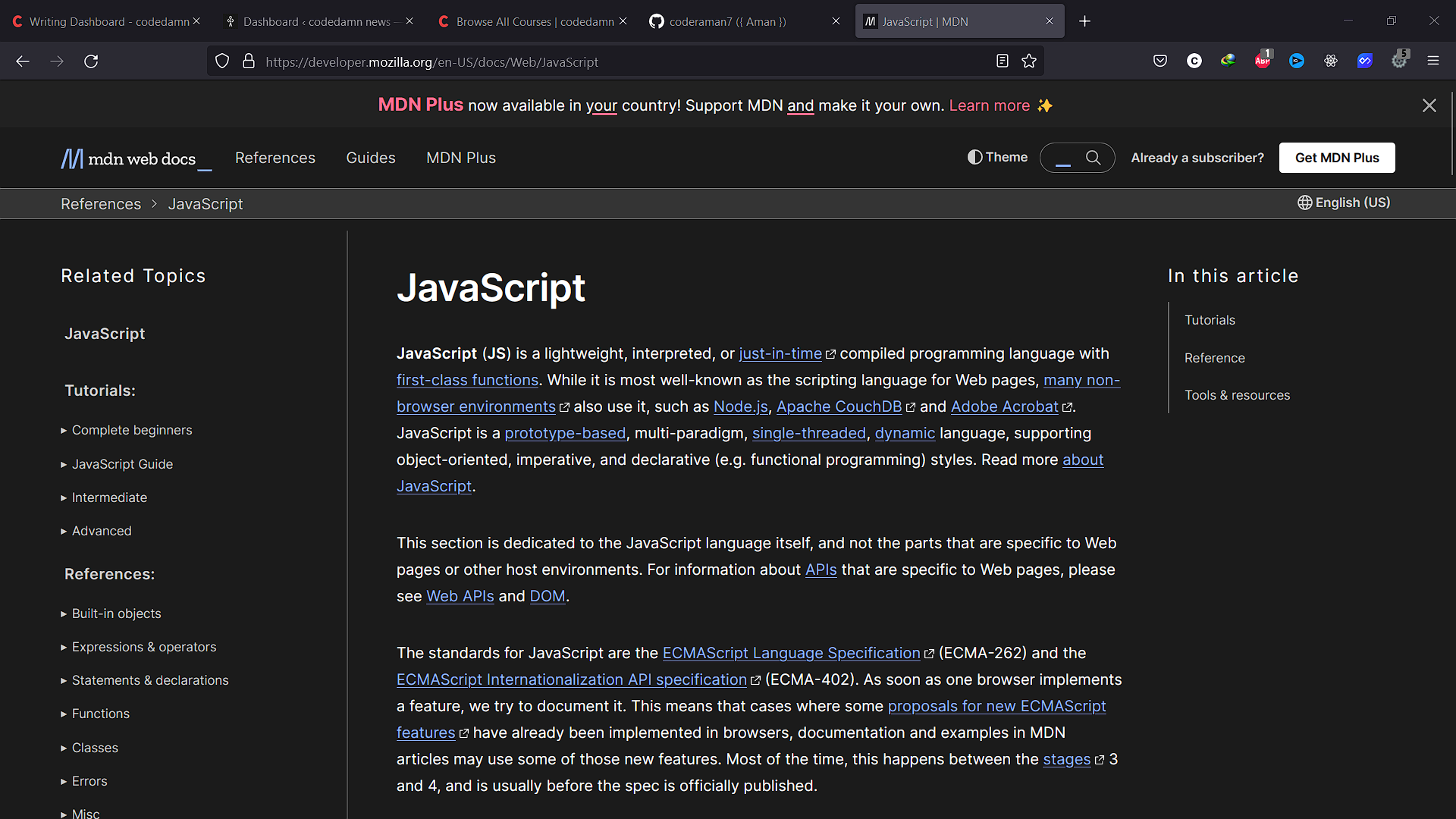 JavaScript Basic Docs