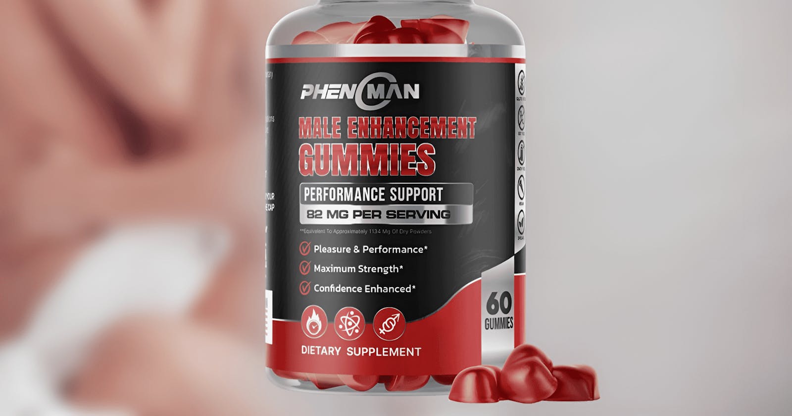PhenoMAN Gummies Reviews [Performance Support]-now it's not a problem!
