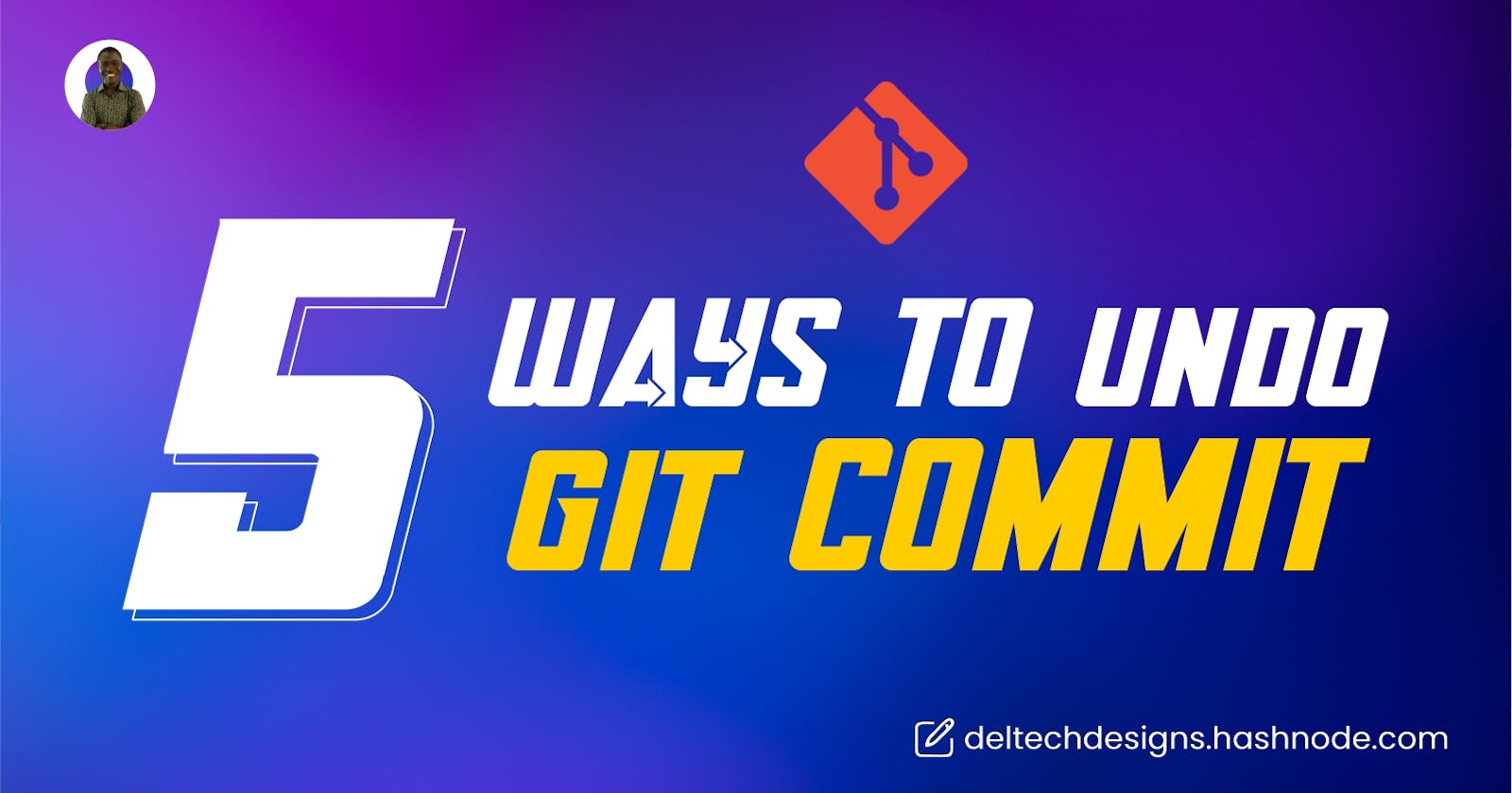 5 ways to undo a git commit