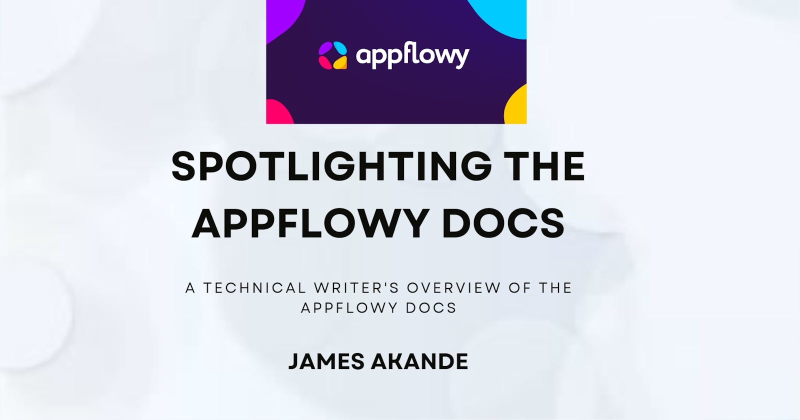 Spotlighting the AppFlowy Docs
