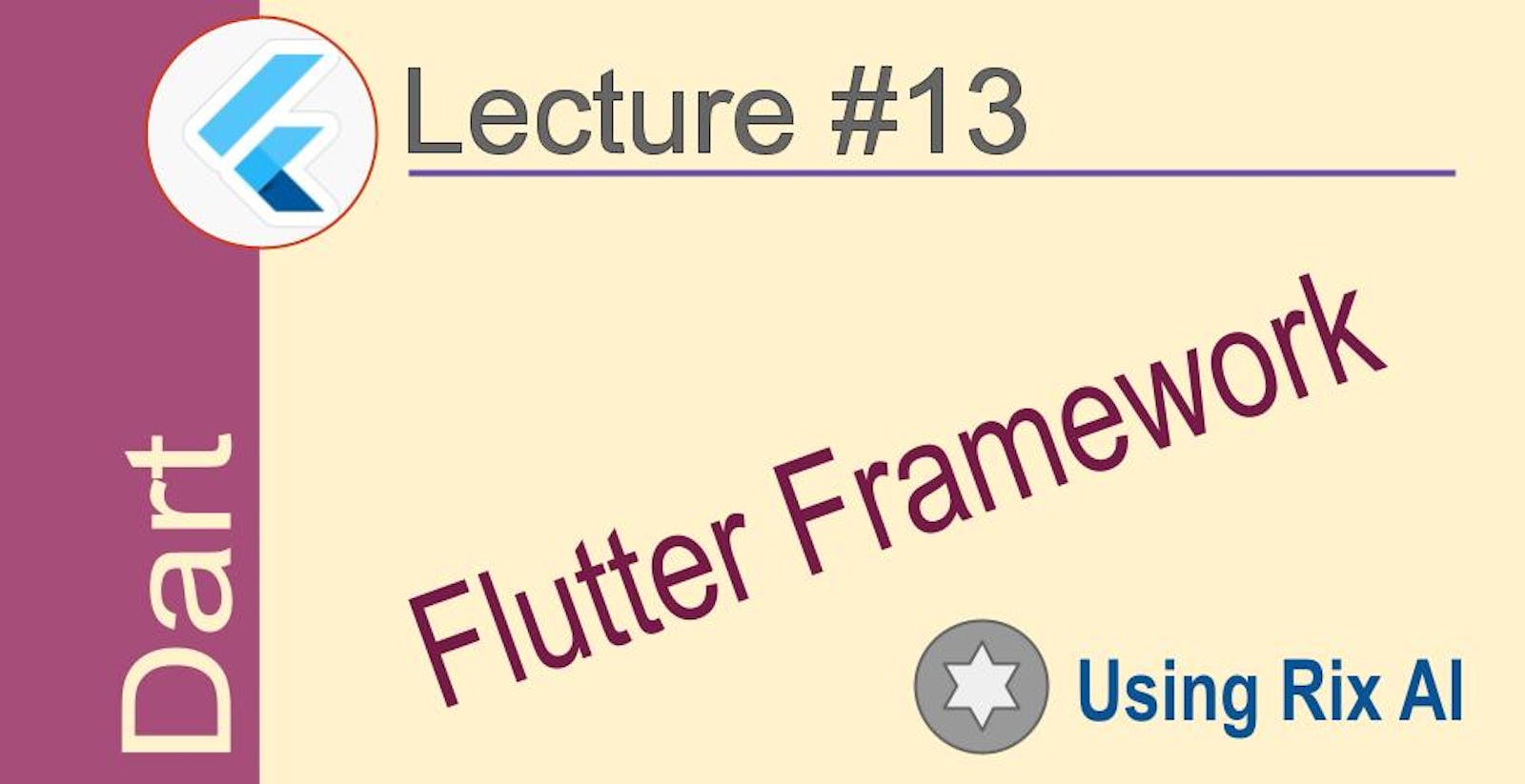 Flutter: overview