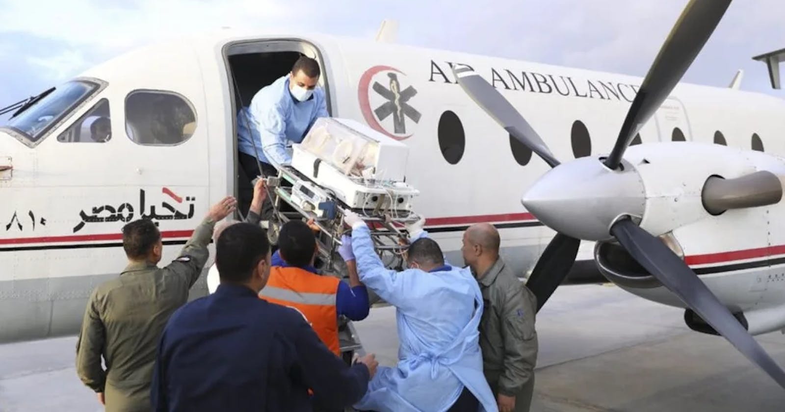 Premature, sick babies arrive in Egypt from Gaza after Al-Shifa evacuation