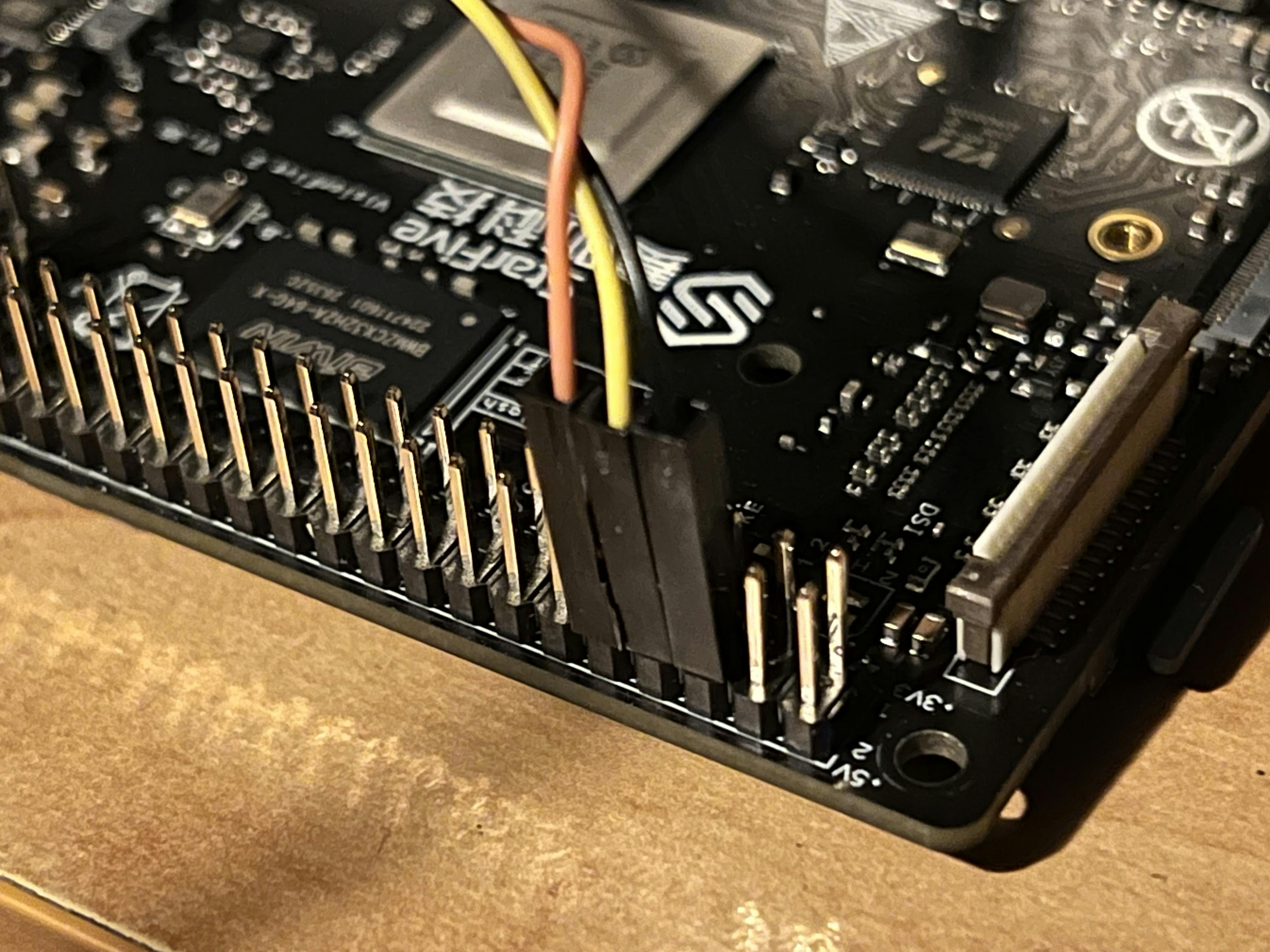 StarFive VisionFive2 Board With UART Connected