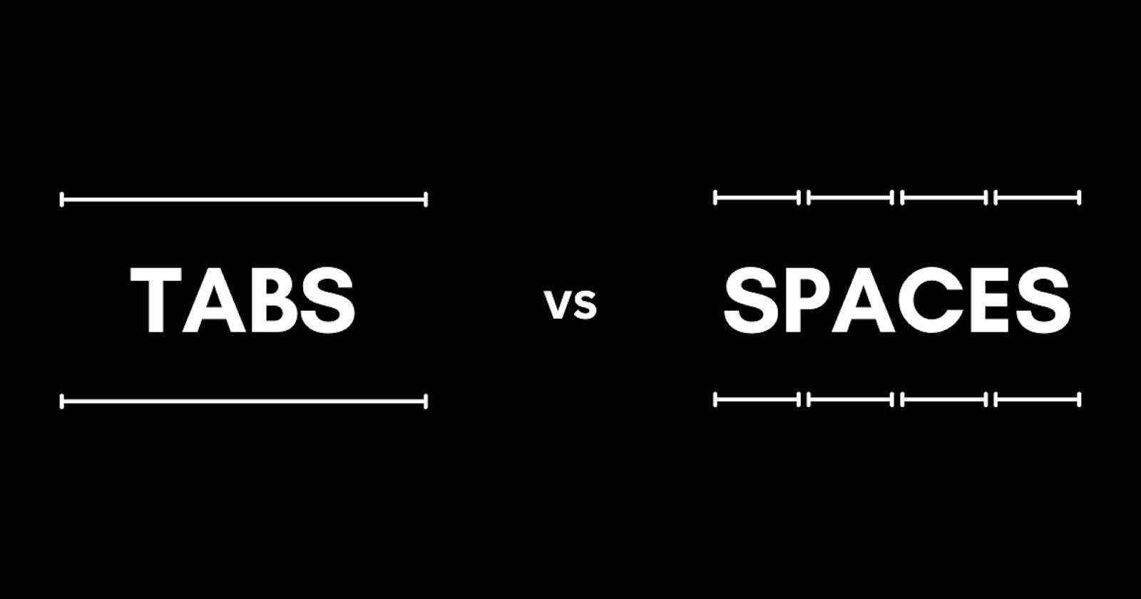 Spaces vs Tabs: The Great Python Debate