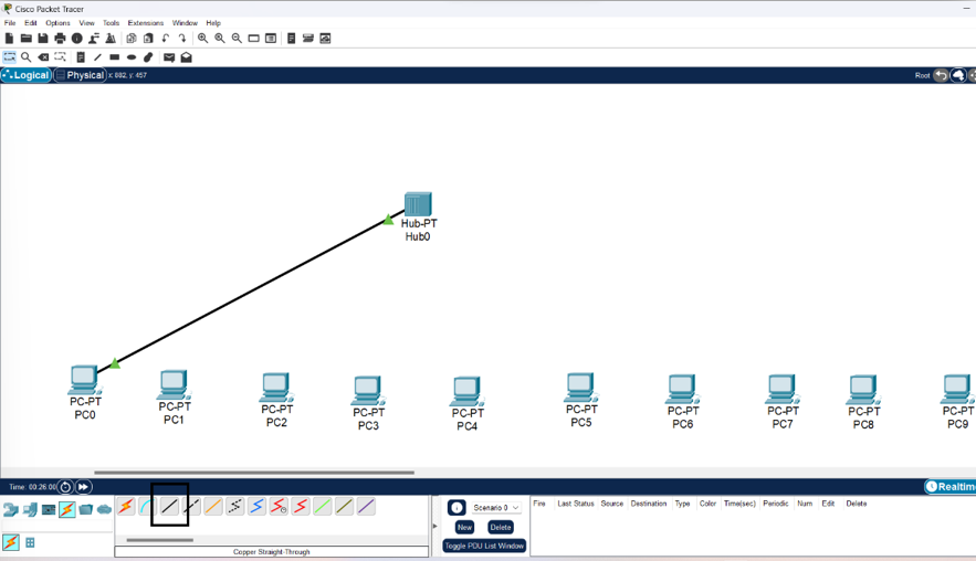 Packet Crete how to create client server network on cisco packet tracer