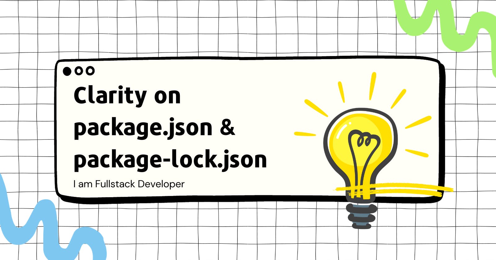 Clarity on package.json and package-lock.json