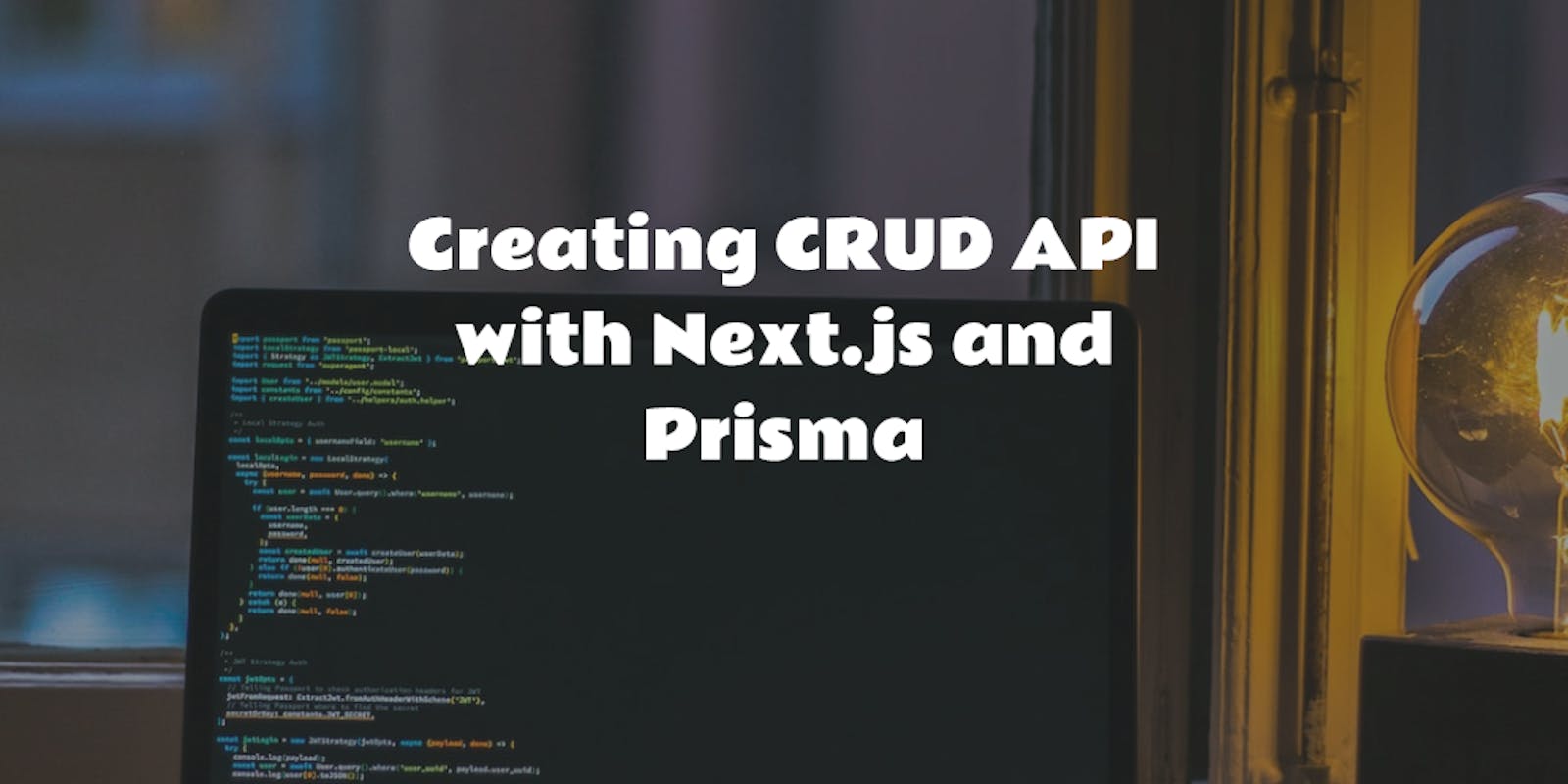 CRUD API with Next.js and Prisma