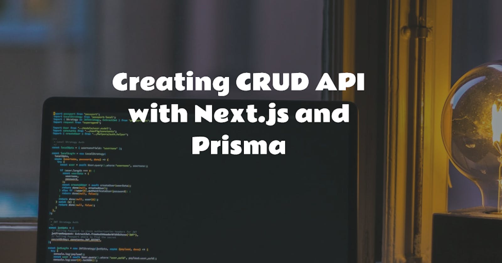 Cover Image for CRUD API with Next.js and Prisma