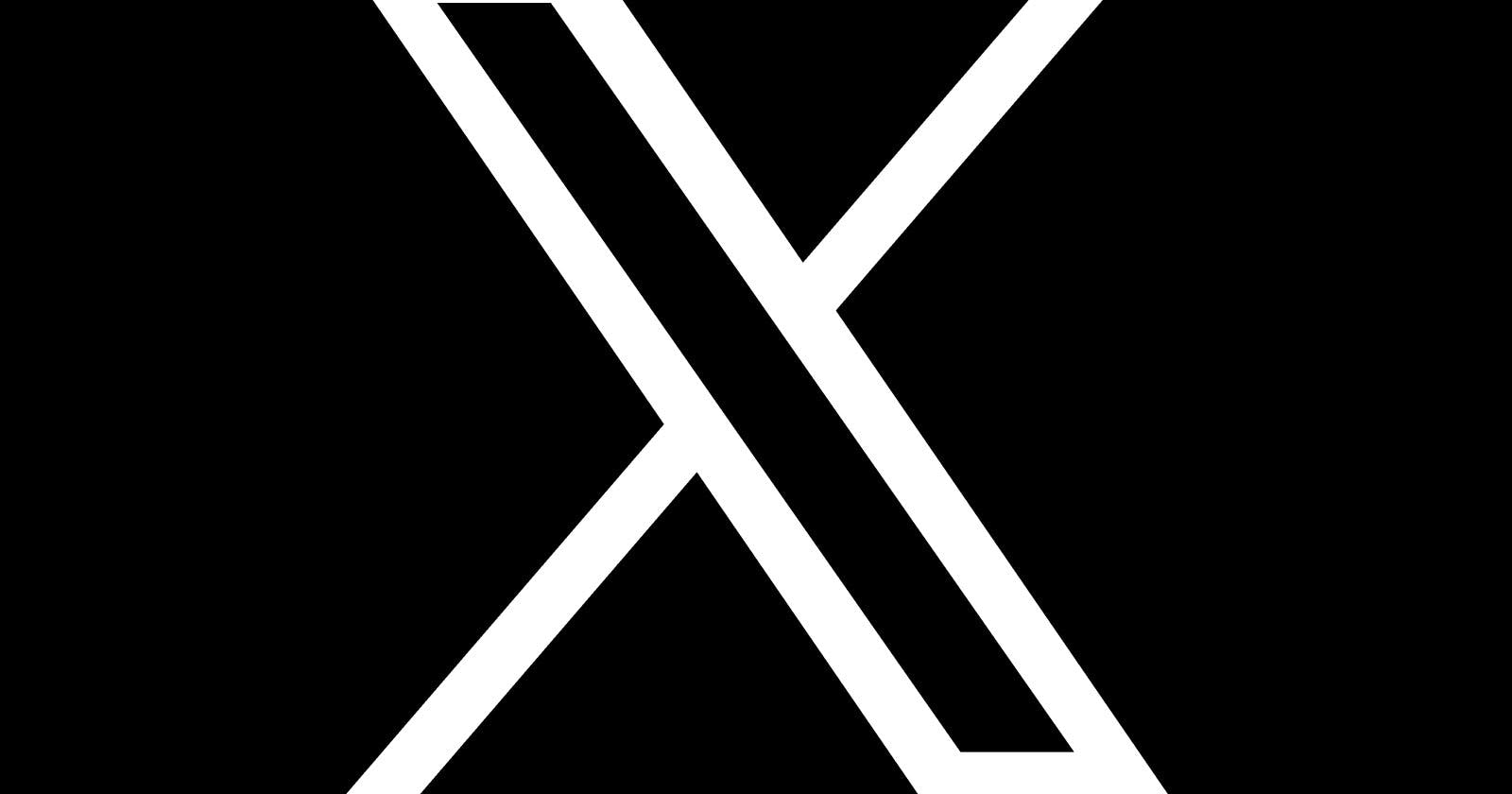 Getting Started With X (formerly "Twitter")