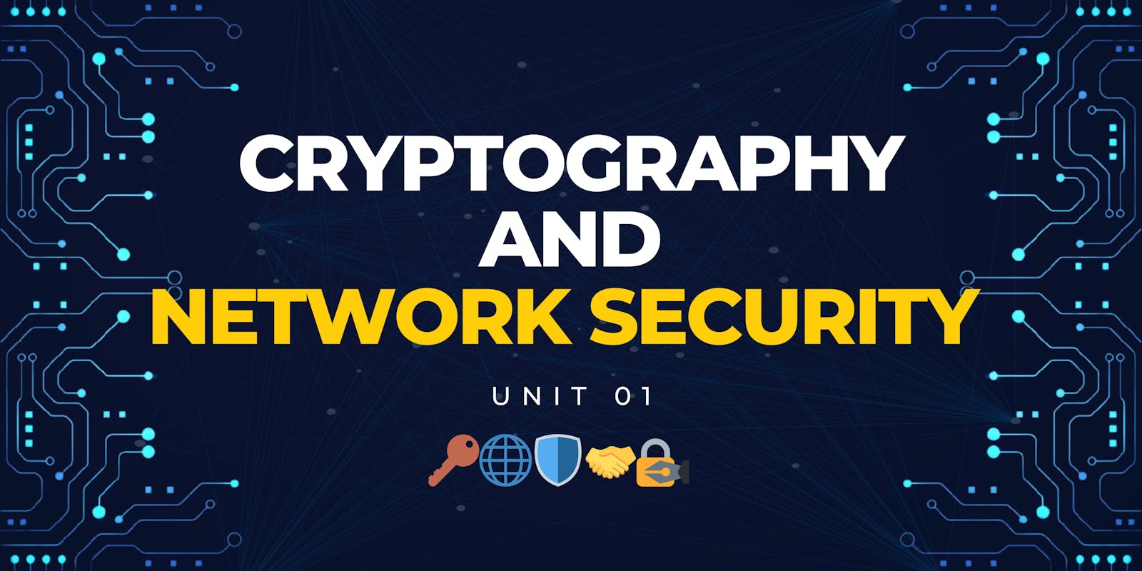 🔑Cryptography and 🌐Network 🛡️Security | Unit 1