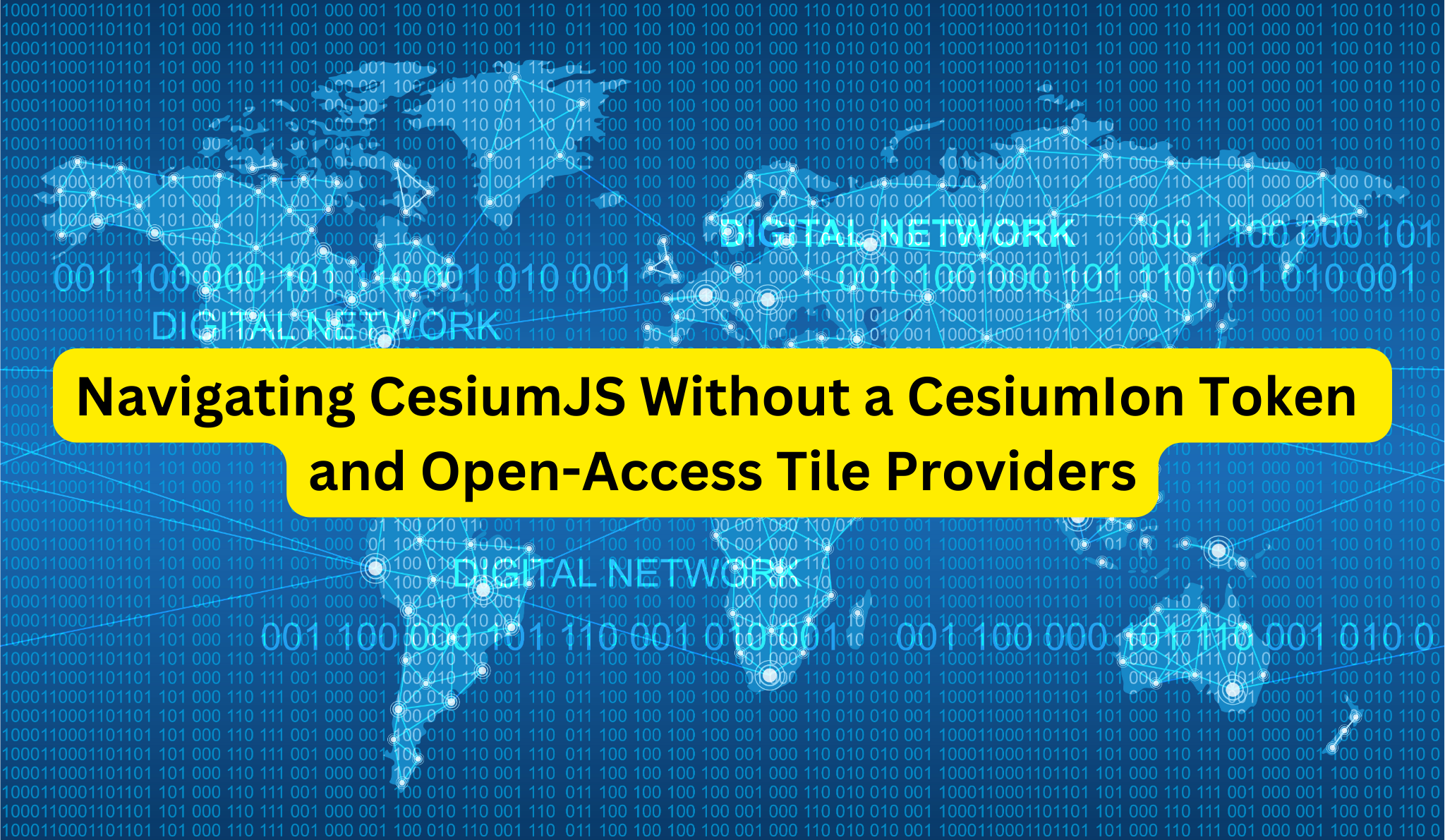 Navigating CesiumJS Without a CesiumIon Token and Open-Access Tile Providers