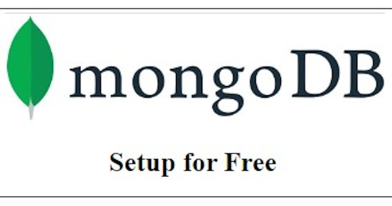 Setup MongoDB for Node project