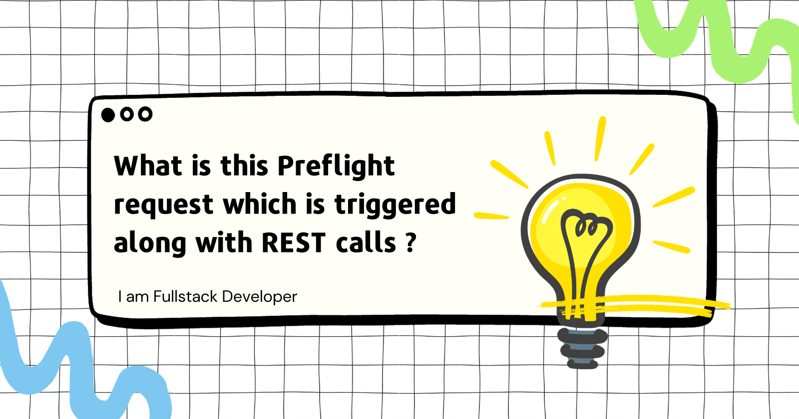 What is this Preflight request which is triggered along with REST calls ?