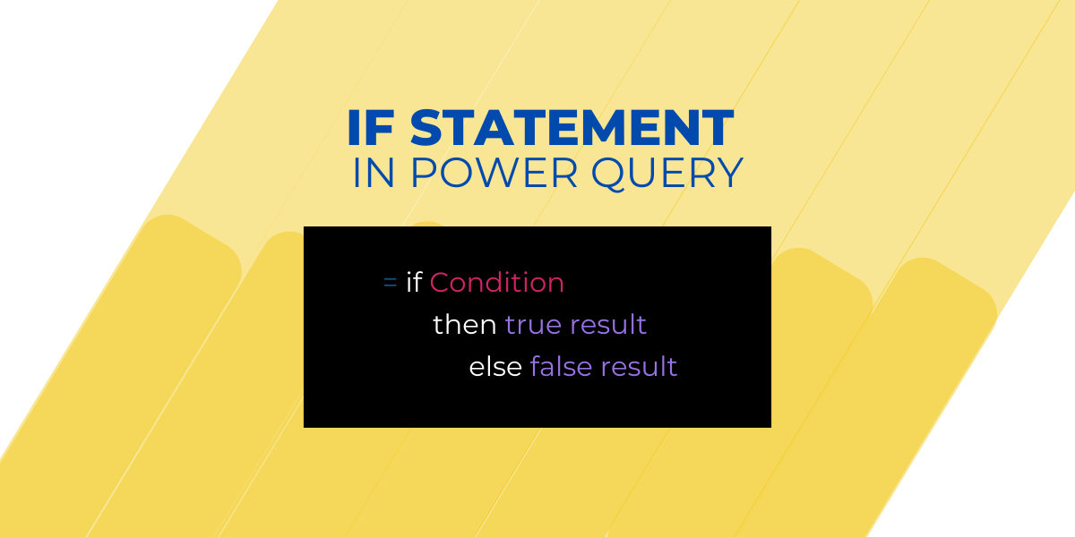 IF Statement using Power Query