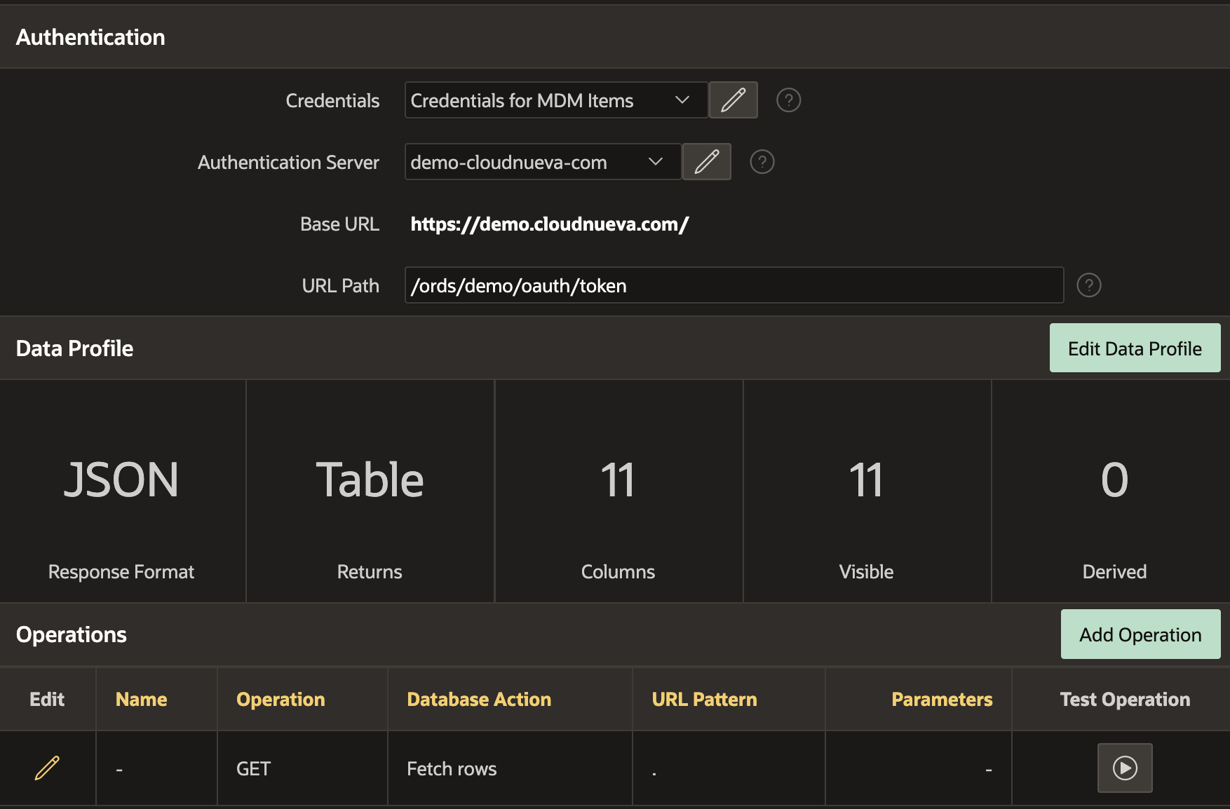 APEX REST Data Source 2